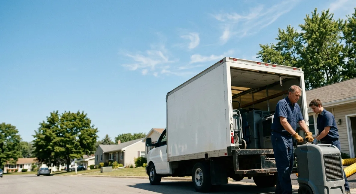 Water Damage Cleanup in Butler, IN near me